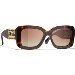 Gafas de sol de mujer cuadradas en acetato con lente polarizada en