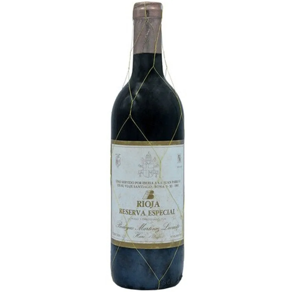 Vino tinto Reserva Especial 1970 Rioja - Martínez Lacuesta - FashionsVida