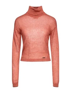 Rollkragenpullover Damen Rostrot L,M Damen - Dsquared2 - FashionsVida