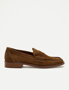Mocasines hombre ante piso - Emidio Tucci - FashionsVida