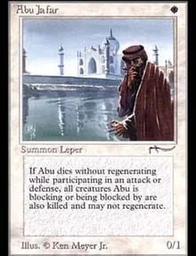 Abu Ja'far Arabian Nights - Magic: The Gathering - FashionsVida