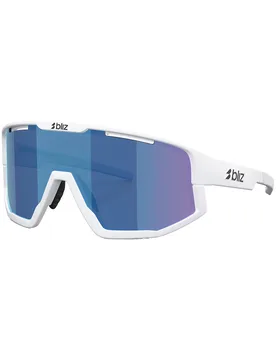 Sonnenbrille für den Sport Fusion Matte White Weiß - Bliz - FashionsVida