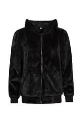Mens Warm Soft Fleece Snoodie Hoodie