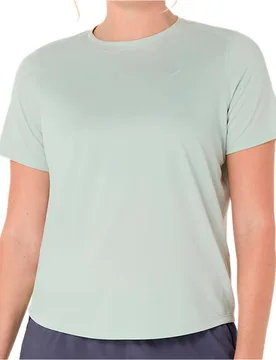 Core camiseta entrenamiento manga corta mujer Verde (M) - Asics - FashionsVida