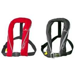 Pilot 165n Automatic Life Jacket Black One Size unisex