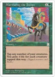 Marshaling the Troops Portal Three Kingdoms - Magic: The Gathering - FashionsVida