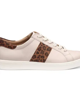 Women's Wide Fit 'Switched' Smart Trainer in Light Sand Size: 3 - Light Sand - Size: 3 - Hotter - FashionsVida