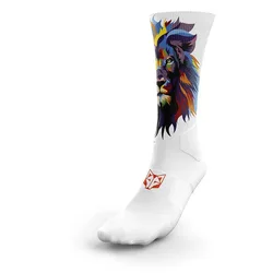 Be A Lion Long Socks Multicolor UK 9.5-13 Men,Women