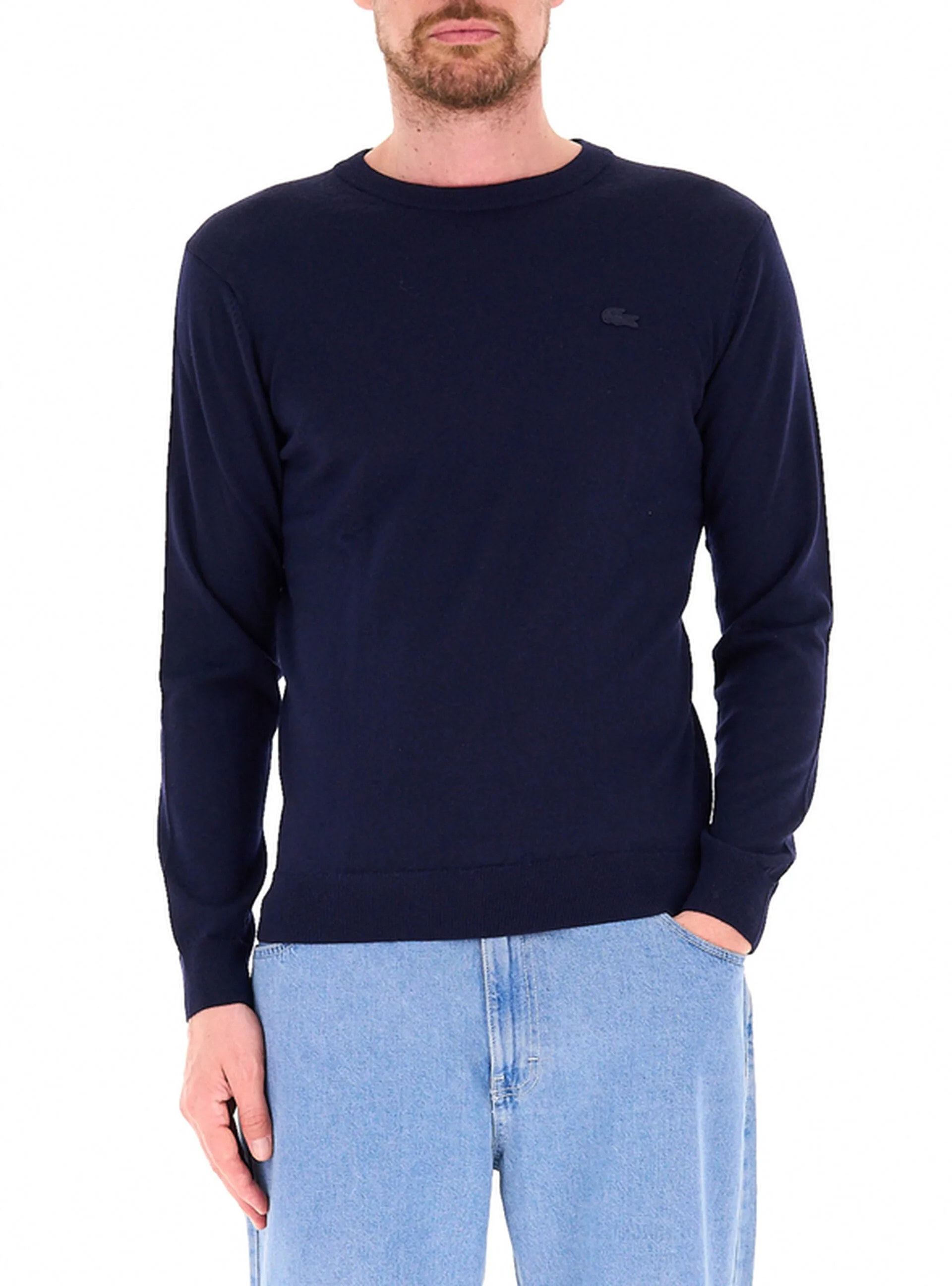 Lacoste Maglia in lana BLU SCURO 3 - Lacoste - FashionsVida