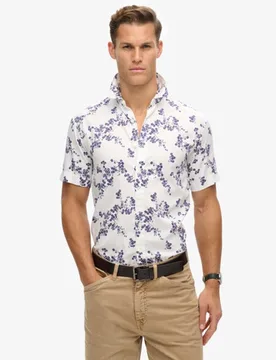 Superdry Herren Hawaiihemd im Vintage-look Weiß - Größe: S - 69.99 - FashionsVida