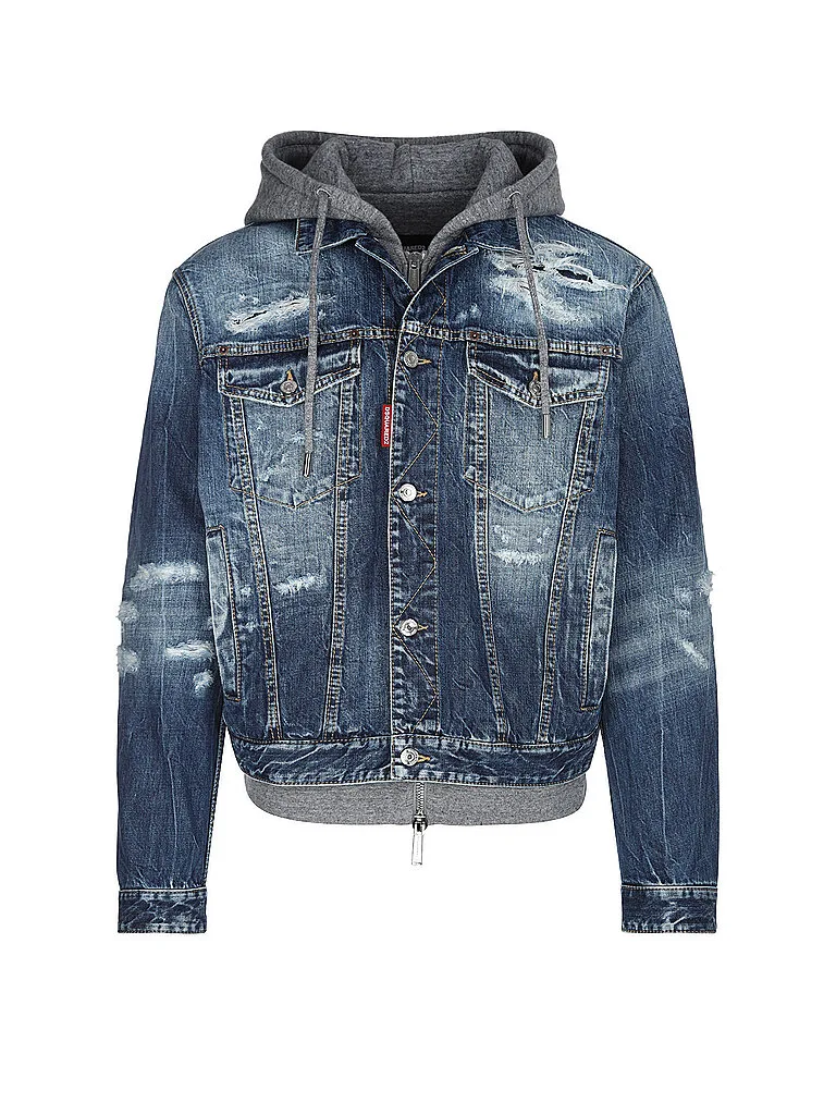 Dsquared2 Chaqueta vaquera azul L - Dsquared2 - FashionsVida