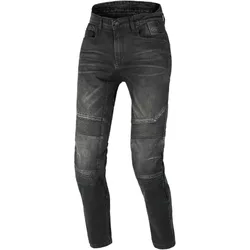 Jeans Moto Donna Individa 2.0 Nero - Accorciati taglia 32