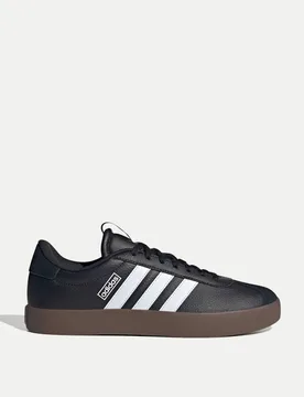 VL Court 3.0 Leather Trainers Black male - Adidas - FashionsVida