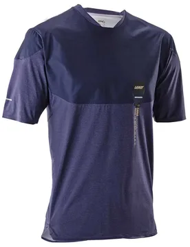 Maglia A Maniche Corte Trail 6.0 Cargo Galaxy Blue - Leatt - FashionsVida