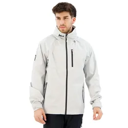 Crew Hooded 2.0 Jacket Grey Fog L Men