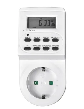 Elektronische Wochen-Zeitschaltuhr mit Zufallsprogramm - Heitech - FashionsVida