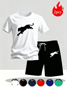 Men's summer sports short sleeve set, two-piece set, men's summer quick-dry sports set, breathable mesh short sleeve T-shirt - Aliexpress - FashionsVida