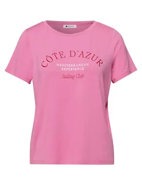 LTD QR wording print shirt female - 40 - FashionsVida