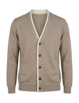 Cardigan uomo - cardigan doppio bordino - n.d - Eleventy - FashionsVida
