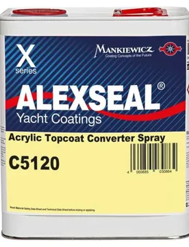 Acrylic Topcoat X Converter 1.8l Grey One Size unisex - Alexseal - FashionsVida