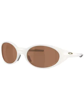 Lunettes de soleil polarisantes - Eyejacket Redux Matte Vapor Prizm Tungsten Polar - Blanc - Oakley - FashionsVida