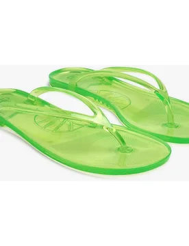 Chanclas de mujer de dedo transparentes con diseño minimalista - Parfois - FashionsVida