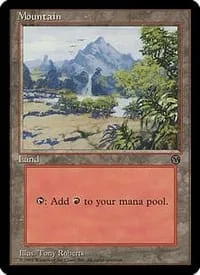 Mountain (Arena 1996) Promotional Cards - Magic: The Gathering - FashionsVida