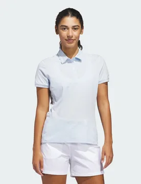 Polo Ultimate365 Tour Twistknit XL Crystal Sky - Adidas - FashionsVida