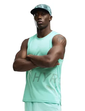 T-shirt Sans Manches X Hyrox Pwrmode Intense Mint XL - Puma - FashionsVida