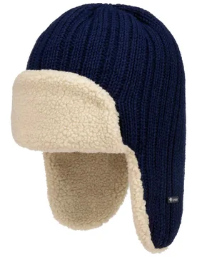 Trapper Hat by - navy - Female - Size: One Size - Lipodo - FashionsVida