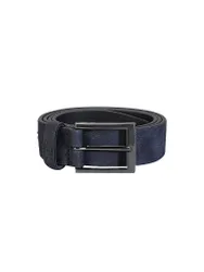 Joop Cinturón de cuero azul oscuro 95