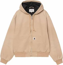 Blouson en coton biologique - OG Active Jacket W Dusty H Brown en Nylon - Taille S - Beige