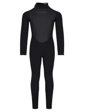 Storm 5.4.3 Mm Neoprene Wetsuit Black M Boys - Typhoon - FashionsVida