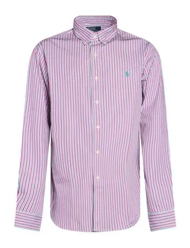 POLO Hemd Herren Magenta L Herren - Ralph Lauren - FashionsVida