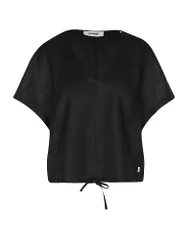 Ecoalf Blusa di lino DORA nero XS