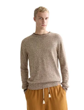 Pull 182250 Eggnog Melange 2XL - Scotch & Soda - FashionsVida