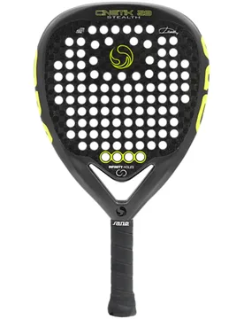 Cinetik 28 Stealth Javi Ruiz Padel Racket Black 355-375 gr - Sane Padel - FashionsVida