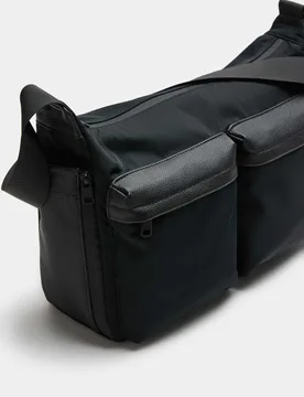 Adjustable Messenger Bag Black male - Autograph - FashionsVida