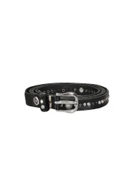 Ledergürtel schwarz 80 damen