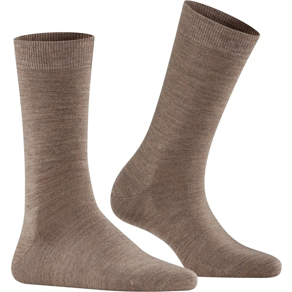 Calcetín de mujer de lana y algodón.Cashmere - Falke - FashionsVida
