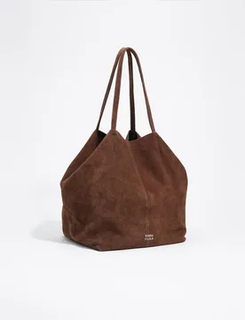 Bolso de hombro de mujer shopper maxi serraje - Bimba y Lola - FashionsVida
