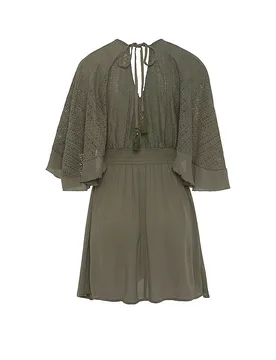 Damen Strandkleid olive 38 W - Lascana - FashionsVida