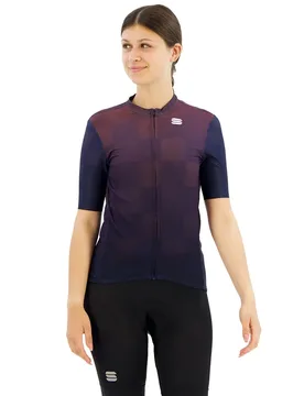 Maglia A Maniche Corte Rocket Galaxy Blue / Mulled Grape - Sportful - FashionsVida