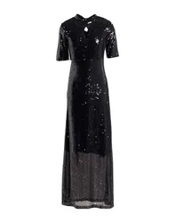 Vestido largo Mujer Negro 36 Mujer