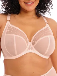 Womens Matilda Plunge Side Support Bra - Pink Polyamide - Size 36k