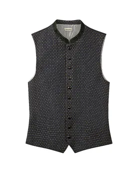 Gilet traditionnel KONSTANTIN bleu marine 54 - Gottseidank - FashionsVida