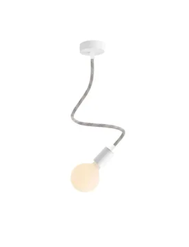 Cables Lampe De Plafond Ou Murale Flex Sans Ampoule 60 Cm Matte White One Size - Creative - FashionsVida