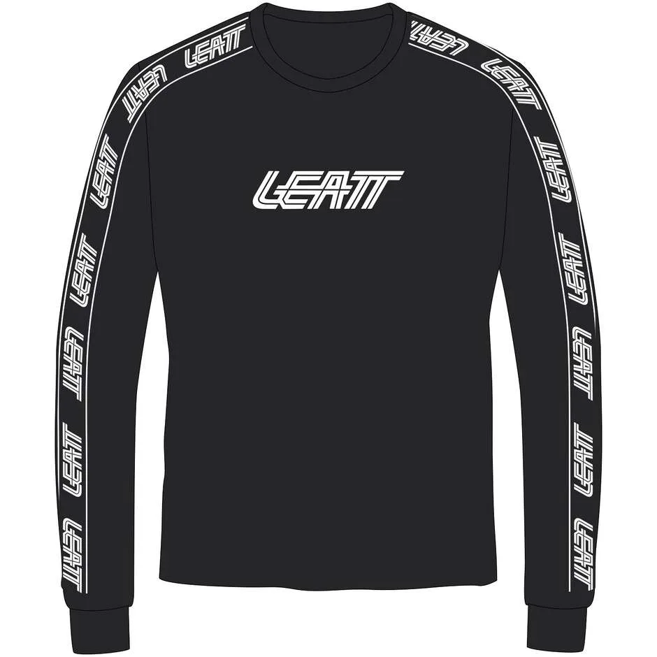 Maglia Tech a Manica Lunga Nero taglia M - Leatt - FashionsVida