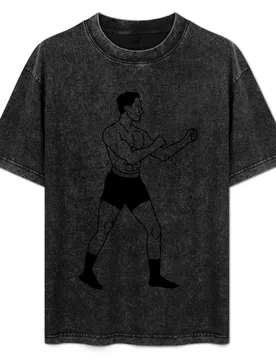 Vintage boxer T-Shirt Basic Short Sleeve T-Shirt for Men - Aliexpress - FashionsVida