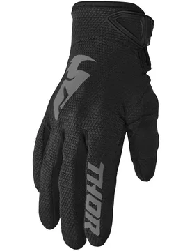 Guanti da Bambino Moto Cross Enduro SECTOR Nero Grigio taglia 2XL - THOR - FashionsVida